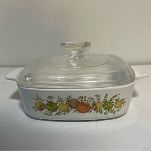 Corning Ware Spice of Life Casserole Dish with Lid